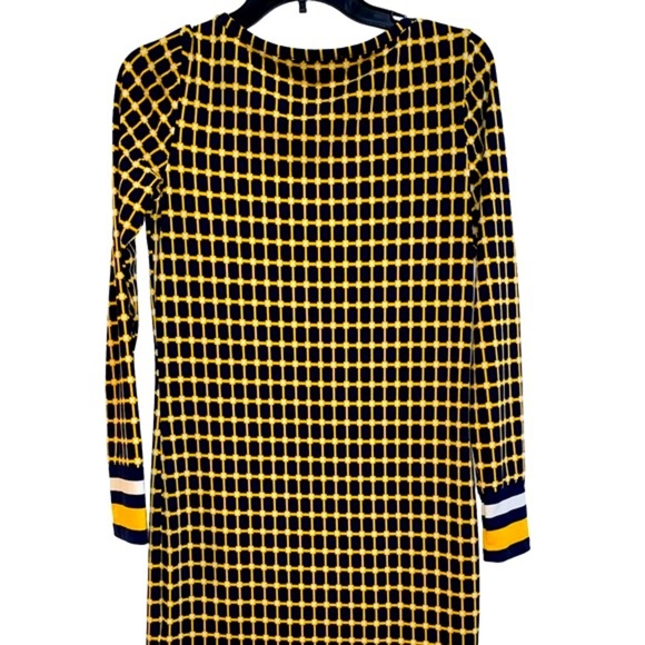 Micheal Kors blue & gold dress size xsmall - Picture 4 of 9